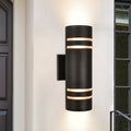 Modern Outdoor Wall Sconce | Dimmable Aluminum Design with Weather Resistance | Stylish Illumination for Patios and Entryways
