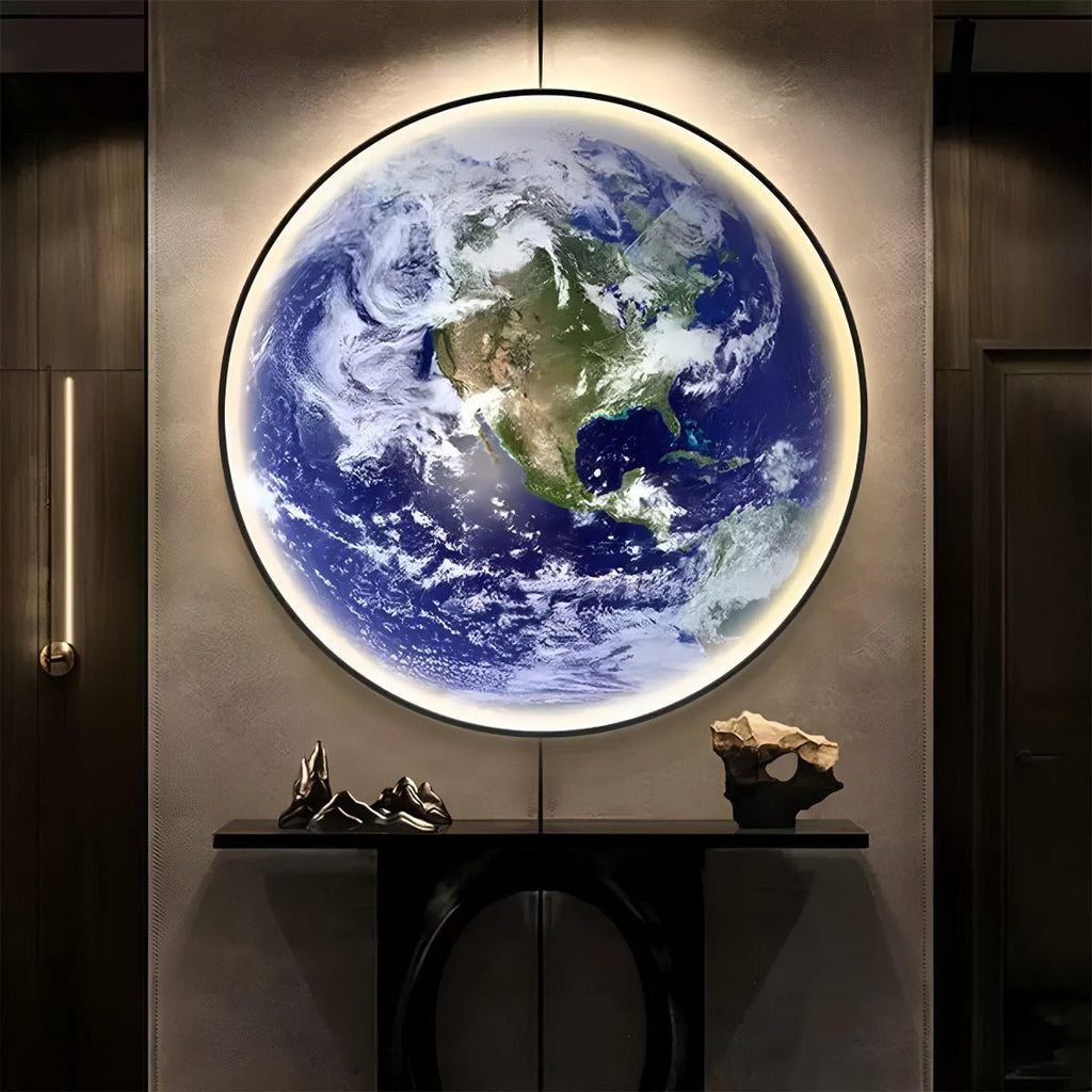 Planet Earth Creative LED Wall Sconce