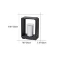 Modern Square Solar Lights Outdoor with Adjustable Color Modes | Waterproof Design for Stylish Landscape Lighting