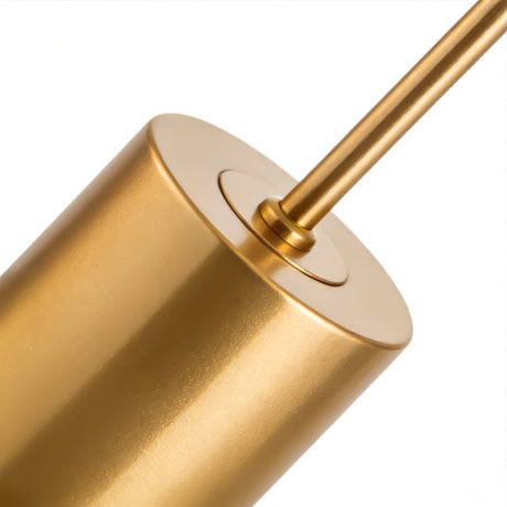 Modern Wood & Brass | LED Desk Lamp with Adjustable Color Temperature | Minimalist Design for Cozy Workspaces