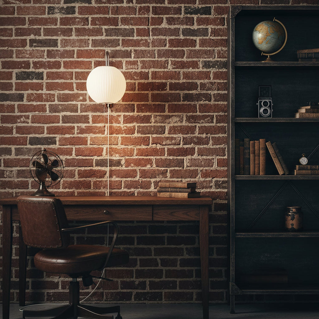 Nelson Plug-In Wall Sconce Modern Saucer Wall Light, No Wiring