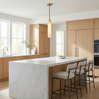NordicGlow | Elegant Minimalist Glass Pendant Light for Kitchen