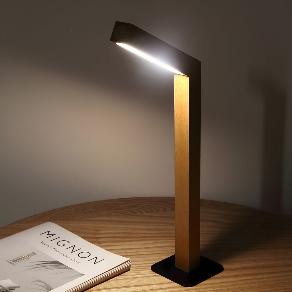 Nordic Collection | Cordless Table Lamp with Touch-Control Dimming | Portable Battery Operated Design for Flexible Lighting