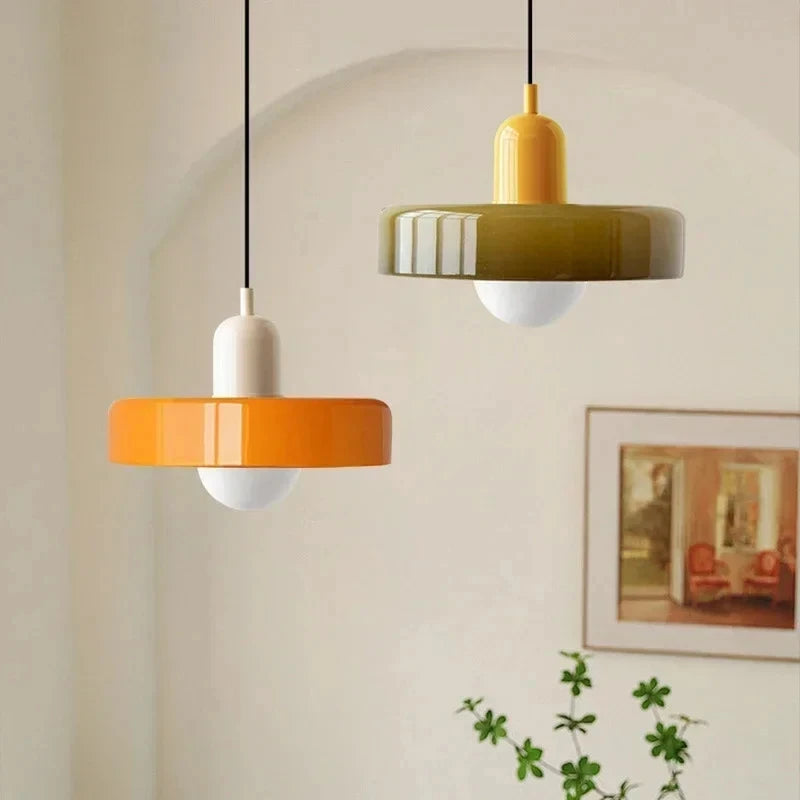 Nordic Glass Bauhaus Chandelier for Dining Room and Living Room