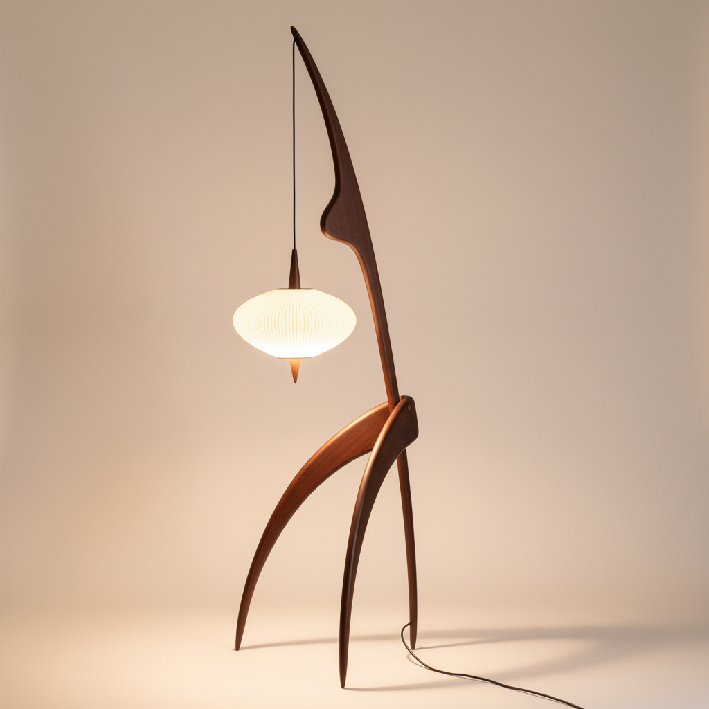 OlinCraft | Elegant Organic Wooden Kitchen Pendant Light Fixture