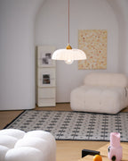 Orielle Pendant Light Minimalist Alabaster Disc Pendant