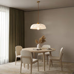 Orielle Pendant Light Minimalist Alabaster Disc Pendant