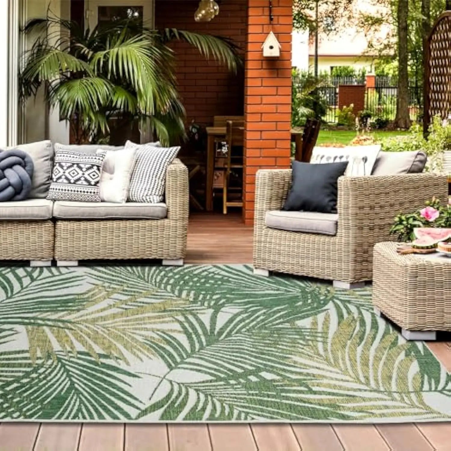 Outdoor Carpet | Soft Anti-Slip Area Rug for Camping and Picnics | Machine Washable for Easy Maintenance