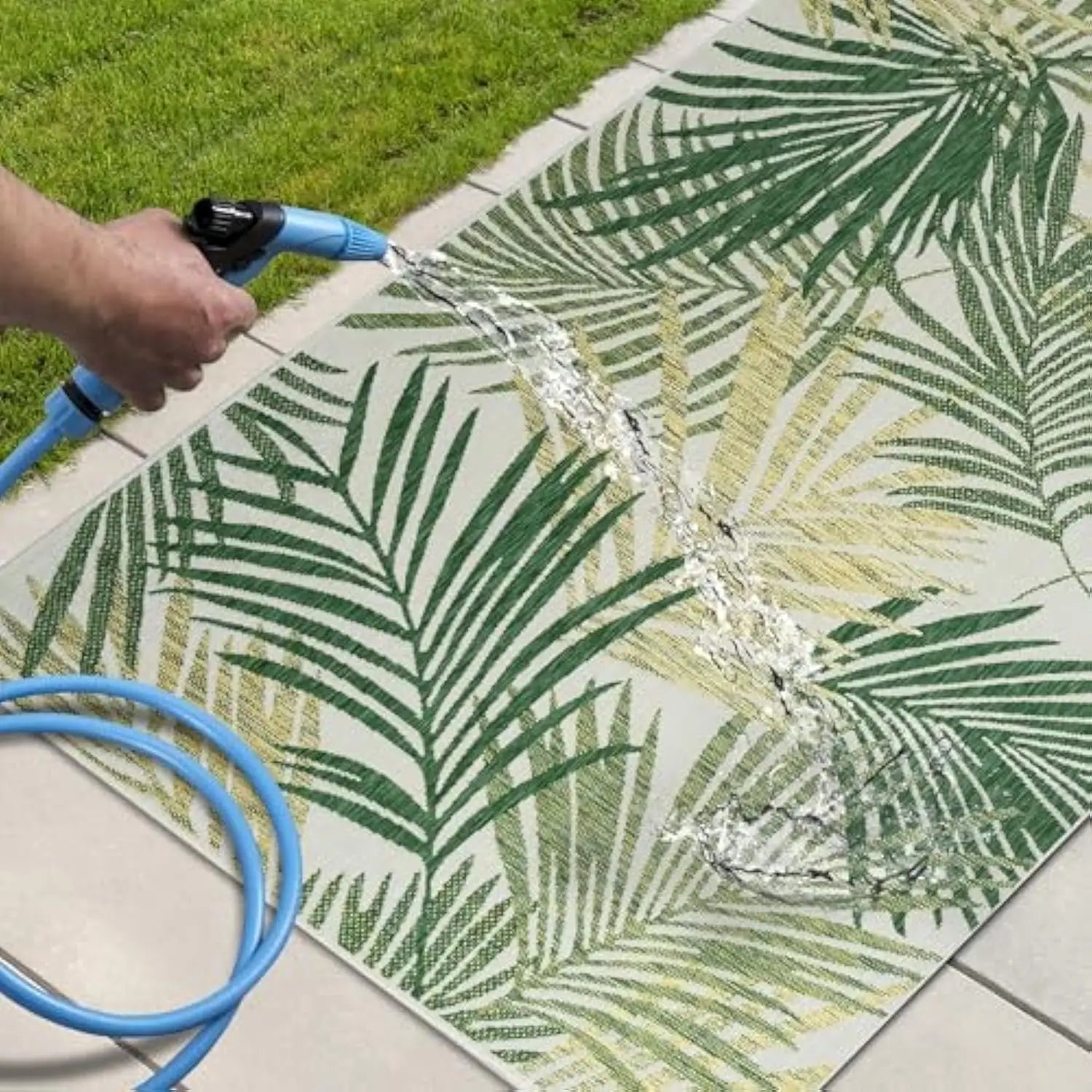 Outdoor Carpet | Soft Anti-Slip Area Rug for Camping and Picnics | Machine Washable for Easy Maintenance