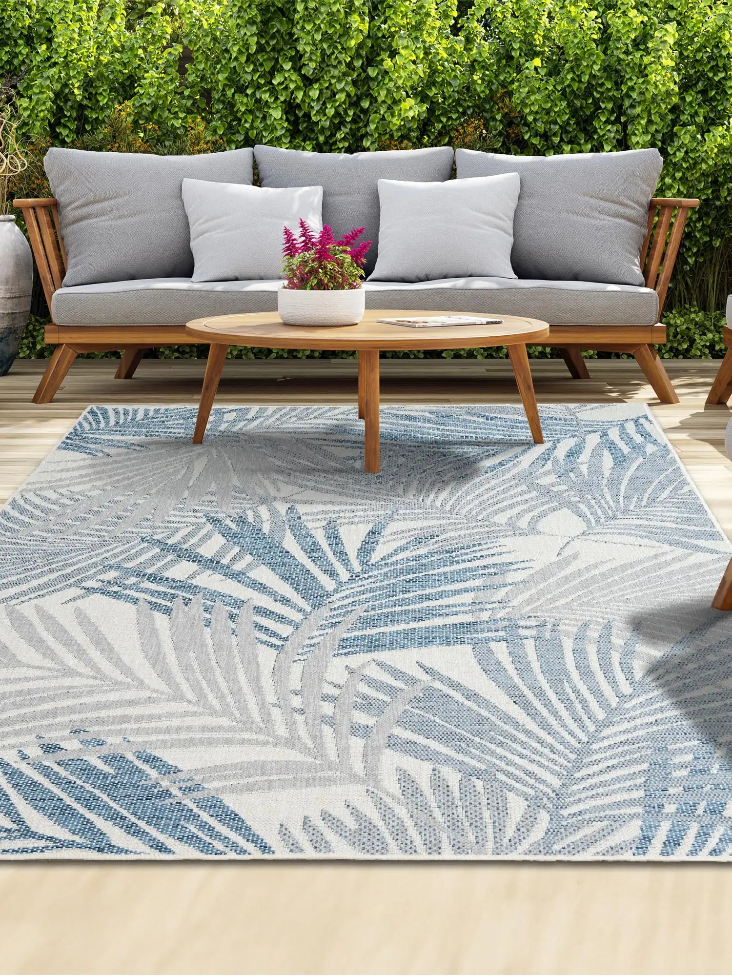 Outdoor Carpet | Soft Anti-Slip Area Rug for Camping and Picnics | Machine Washable for Easy Maintenance