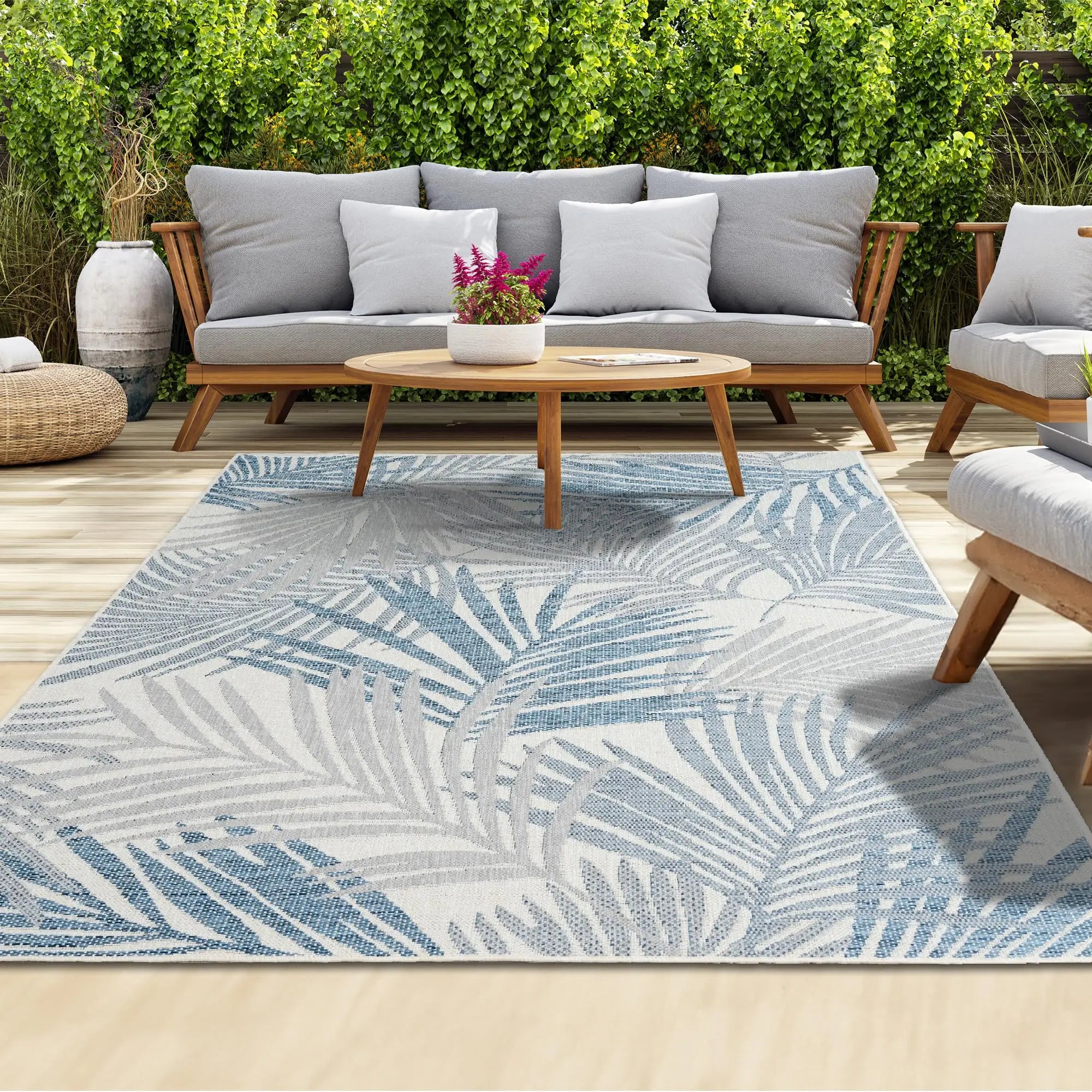 Outdoor Carpet | Soft Anti-Slip Area Rug for Camping and Picnics | Machine Washable for Easy Maintenance