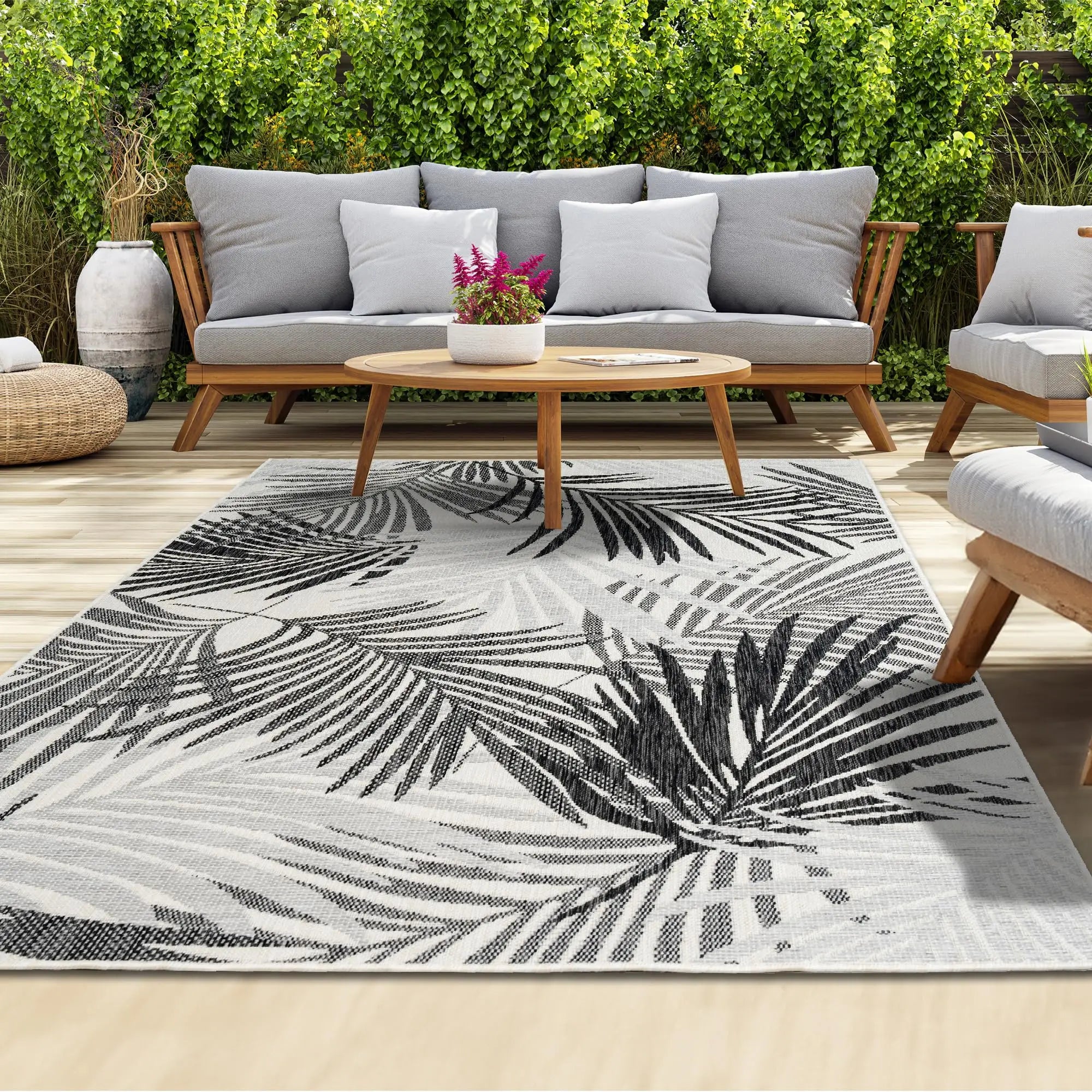 Outdoor Carpet | Soft Anti-Slip Area Rug for Camping and Picnics | Machine Washable for Easy Maintenance
