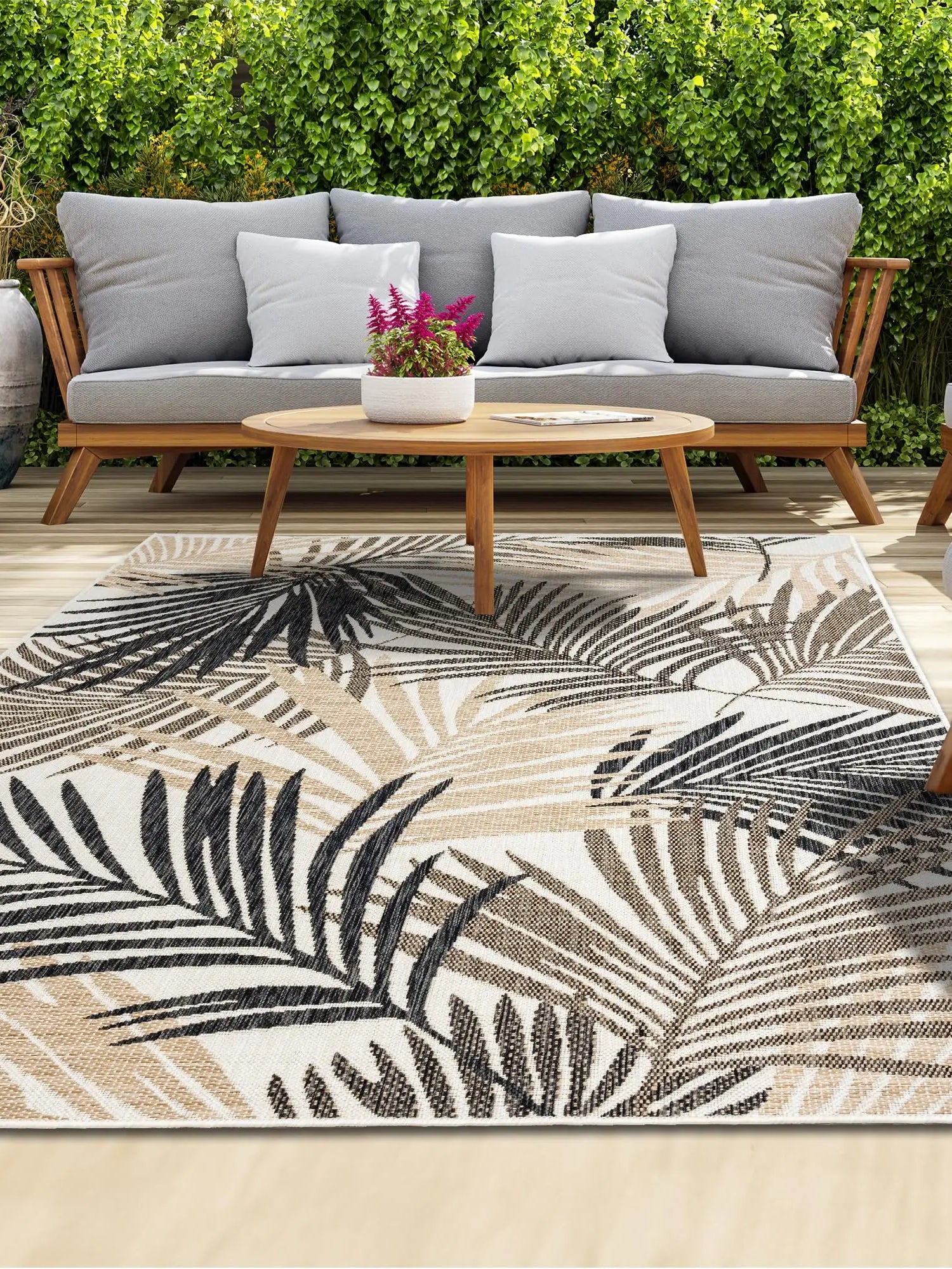Outdoor Carpet | Soft Anti-Slip Area Rug for Camping and Picnics | Machine Washable for Easy Maintenance