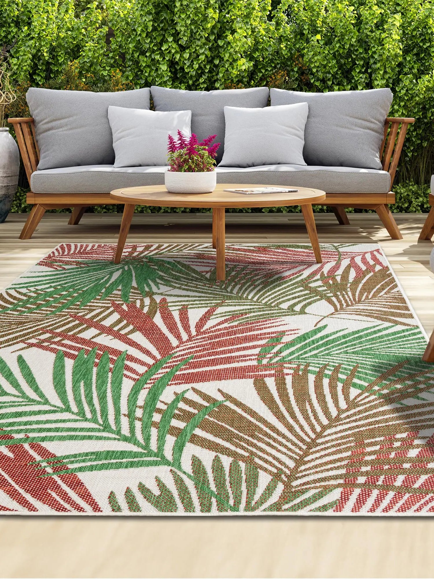 Outdoor Carpet | Soft Anti-Slip Area Rug for Camping and Picnics | Machine Washable for Easy Maintenance