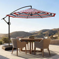 Outdoor Collection | 10ft Cantilever Patio Umbrella with UV Protection | Durable Frame for Ultimate Shade