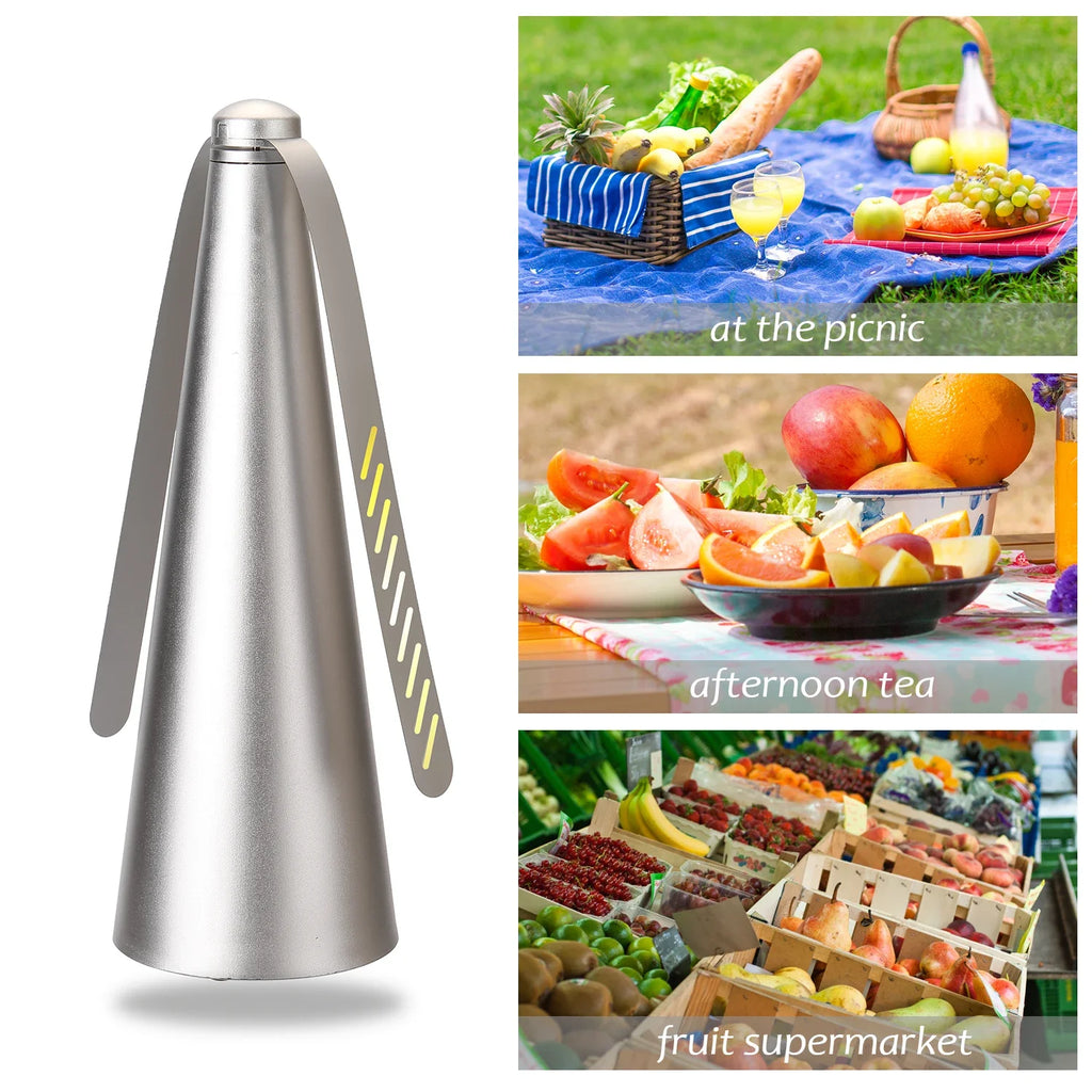 Outdoor Essentials Mosquito Repellent Fan with 360° Rotation Portable Bug Protection for Camping and Hiking