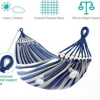 Outdoor Retreat | Camping Hammock with Anti-Roll Design | Portable Comfort for Outdoor Relaxation