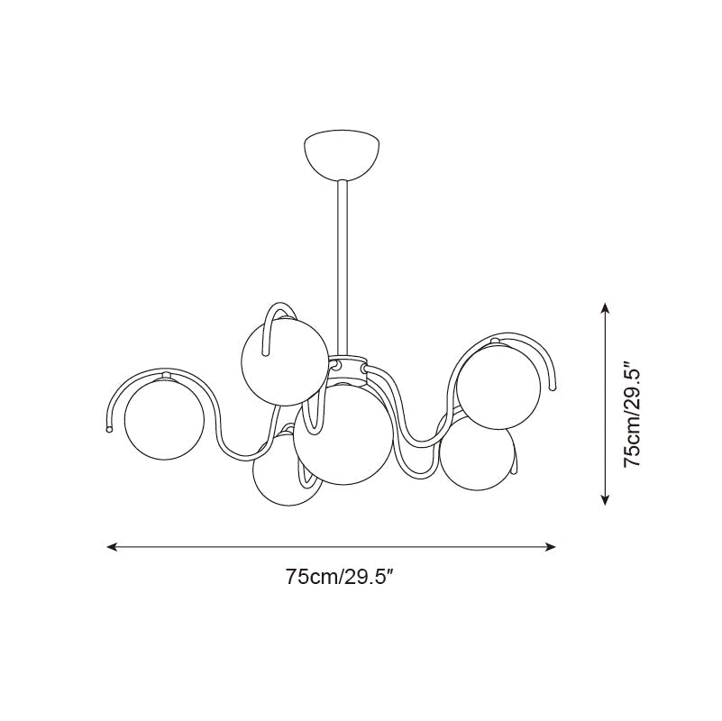 Petalaire chandelier