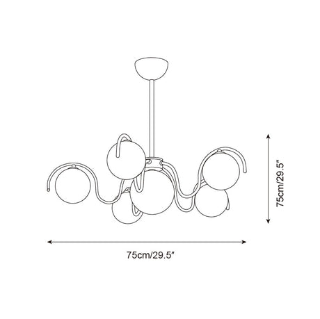 Petalaire chandelier