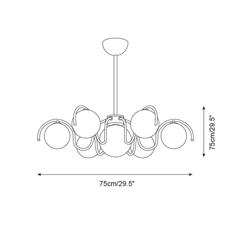 Petalaire chandelier