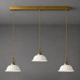 Anita fluted ceramic pendant — supplier photo