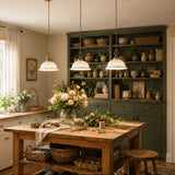 Anita fluted ceramic pendant — supplier photo
