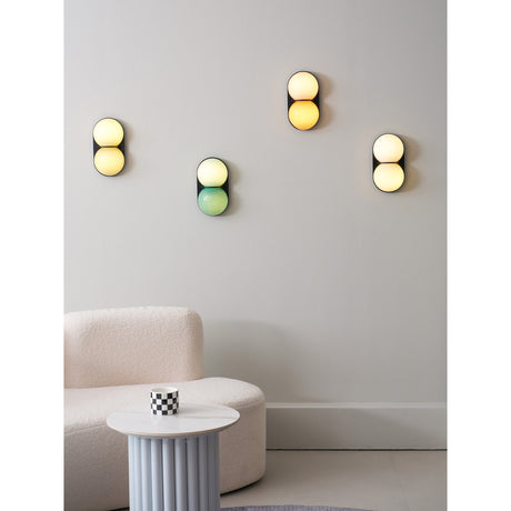 Matteo twin-globe wall sconce — supplier photo