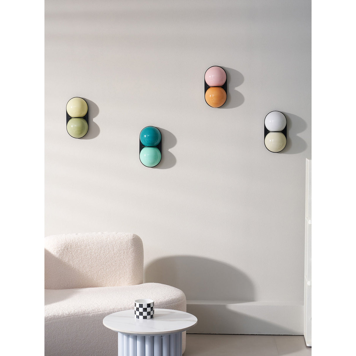 Matteo twin-globe wall sconce — supplier photo