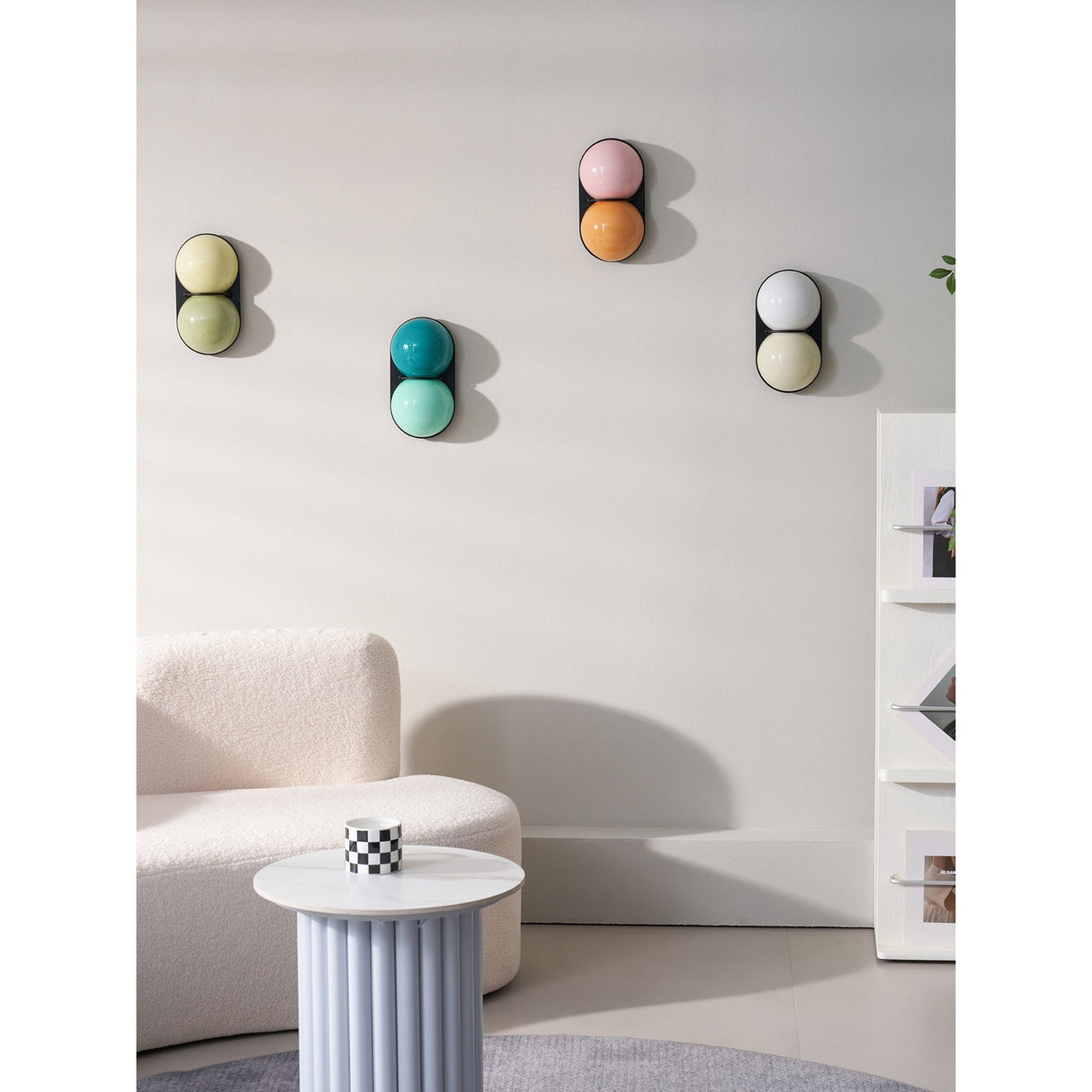 Matteo twin-globe wall sconce — supplier photo