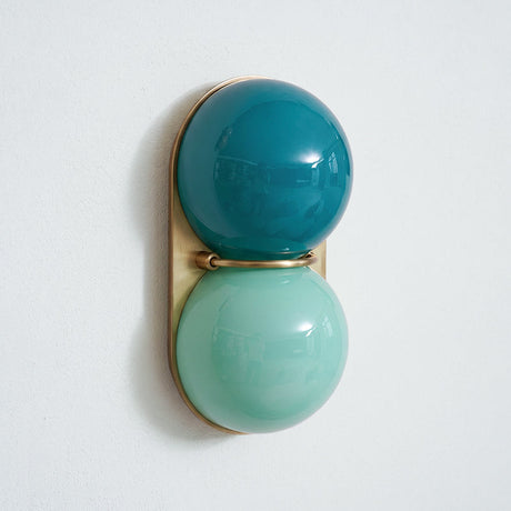 Matteo twin-globe wall sconce — supplier photo