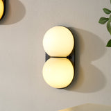 Matteo twin-globe wall sconce — supplier photo