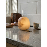 Snowflake table lamp