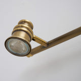 Halophane wall lamp
