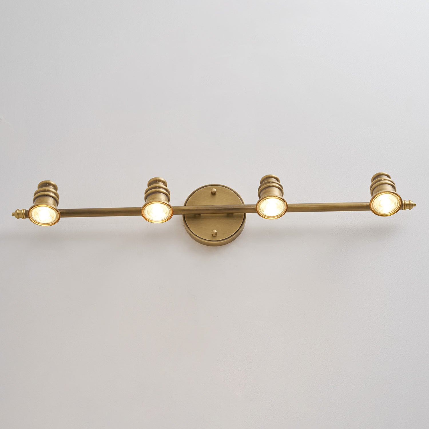 Halophane wall lamp