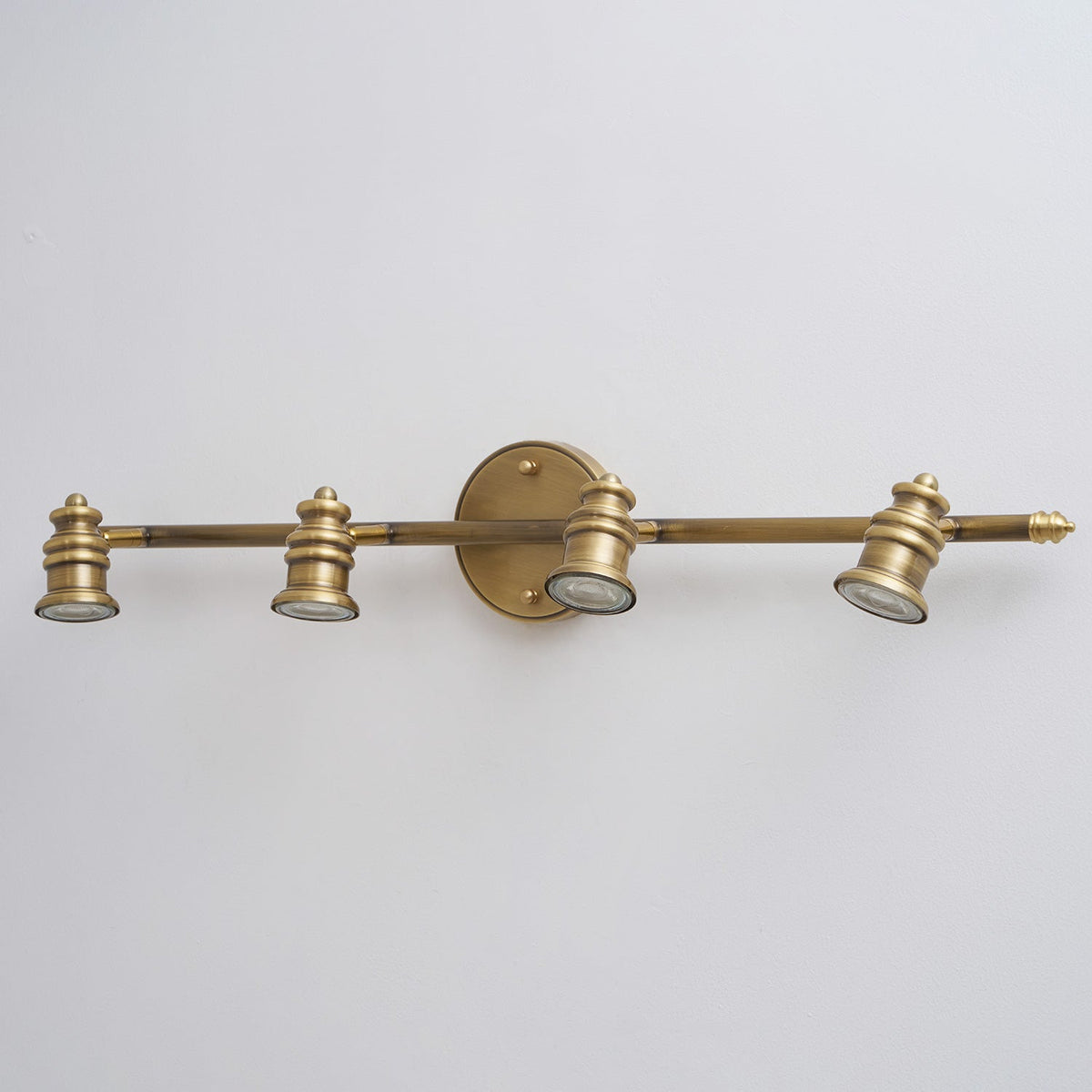 Halophane wall lamp