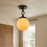 Orbin semi-flush