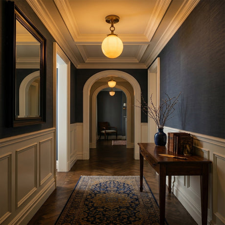 Orbin semi-flush
