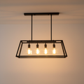Renova | Sleek Modern Geometric Glass Pendant Light