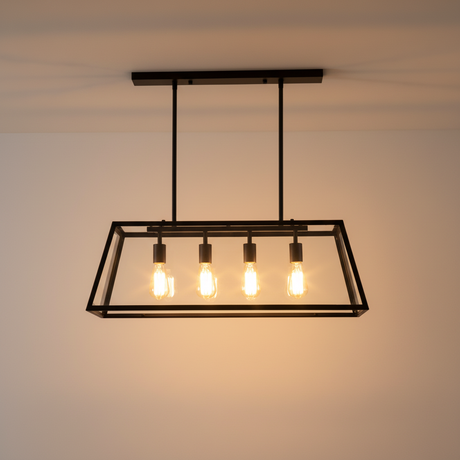 Renova | Sleek Modern Geometric Glass Pendant Light