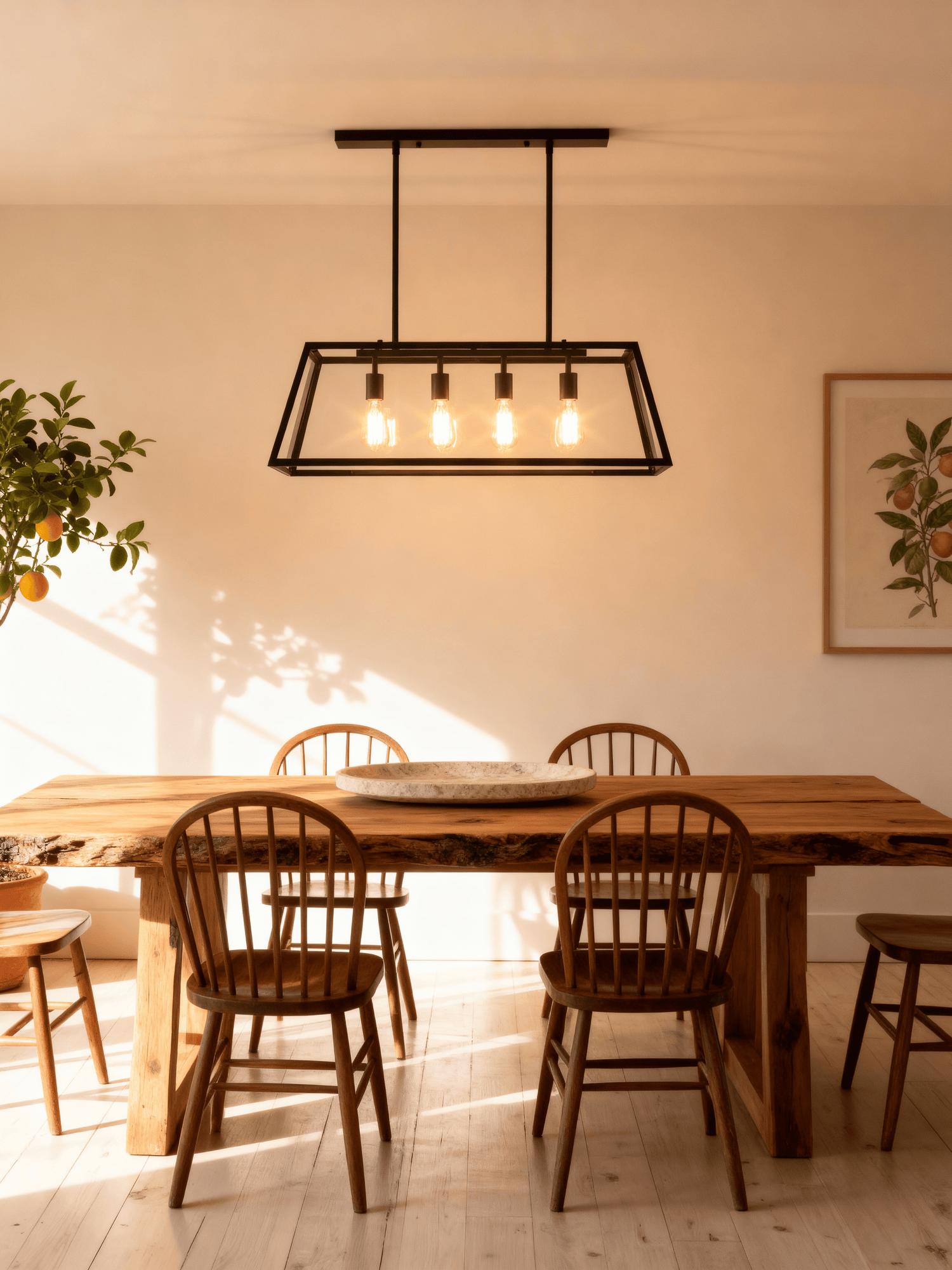 Renova | Sleek Modern Geometric Glass Pendant Light