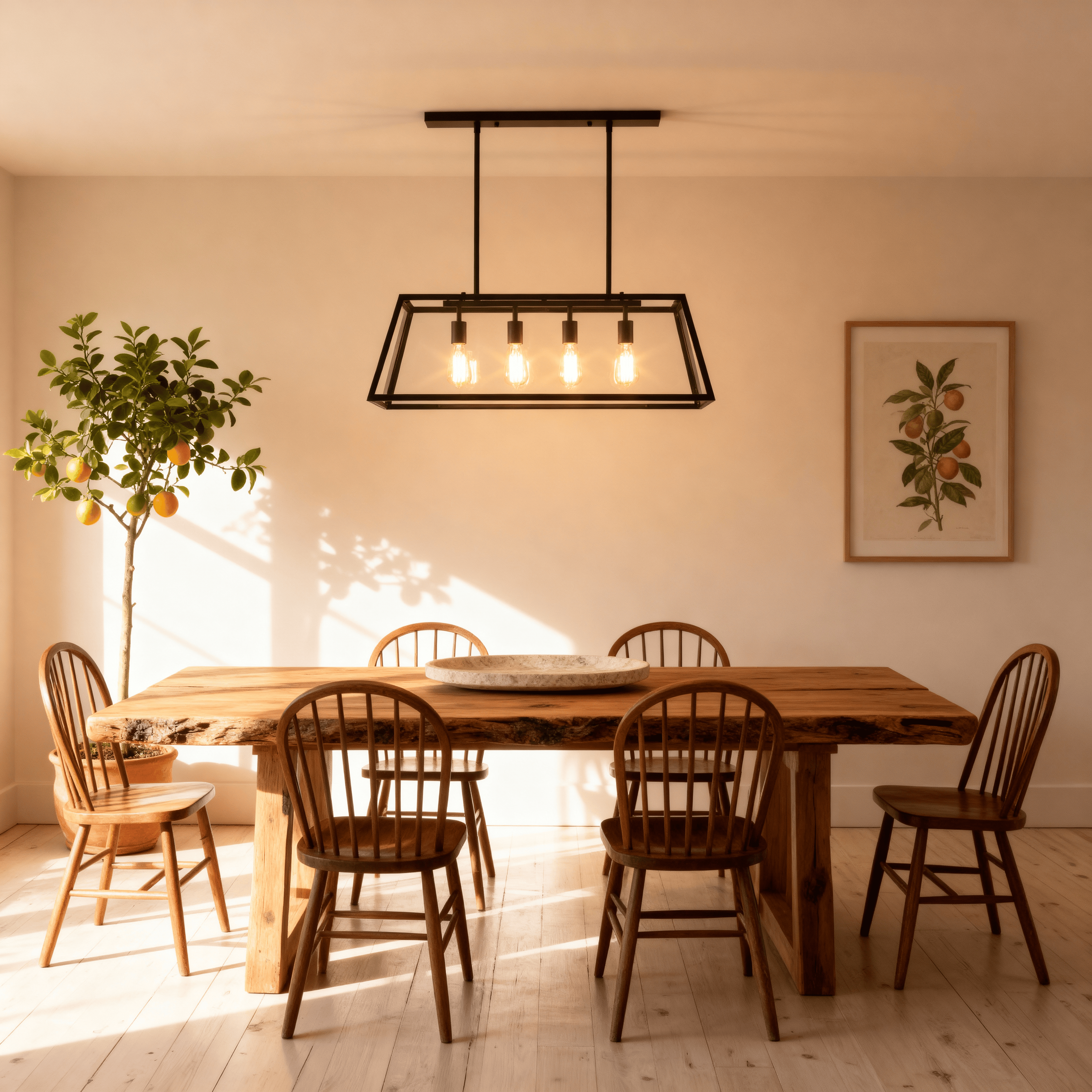 Renova | Sleek Modern Geometric Glass Pendant Light