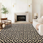 Reversible Outdoor Rug | Waterproof Plastic Mat with Non-Slip Design for Indoor and Outdoor Use