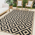 Reversible Outdoor Rug | Waterproof Plastic Mat with Non-Slip Design for Indoor and Outdoor Use