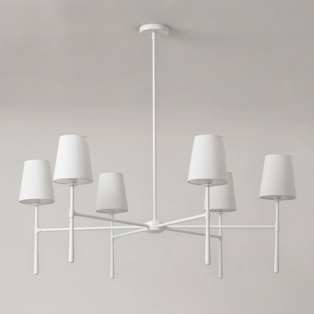 Rhodes Round Chandelier - Elegant Modern Ceiling Lighting Fixture