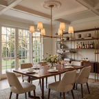 Rhodes Round Chandelier - Elegant Modern Ceiling Lighting Fixture