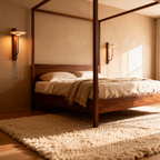 RuvoStone | Elegant Contemporary Wall Sconce Lighting with Natural Materials