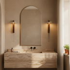 RuvoStone | Elegant Contemporary Wall Sconce Lighting with Natural Materials