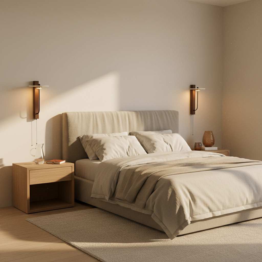 RuvoStone | Elegant Contemporary Wall Sconce Lighting with Natural Materials