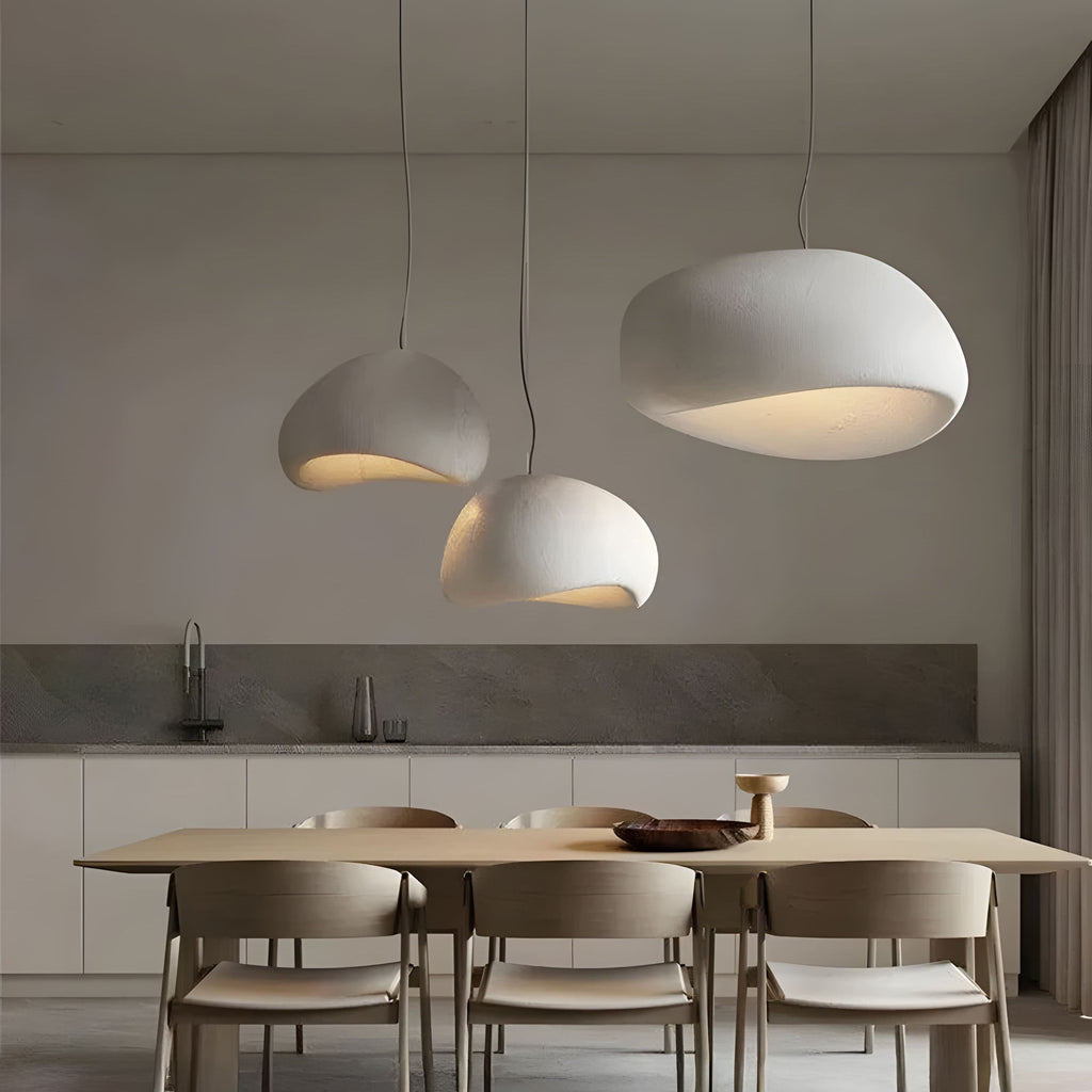 SakuLight | Organic Minimalist Handcrafted Pendant Lighting Fixture