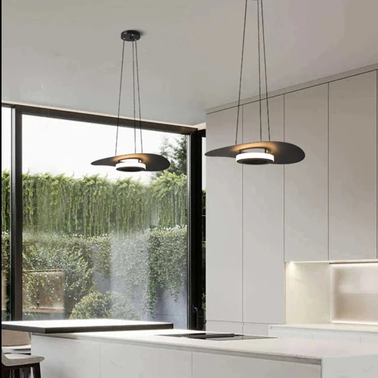 Saturnus | Modern Elegant Black Pendant Lighting for Kitchen Island 3